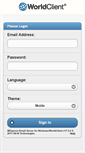 Mobile Screenshot of mail.sepanta.com